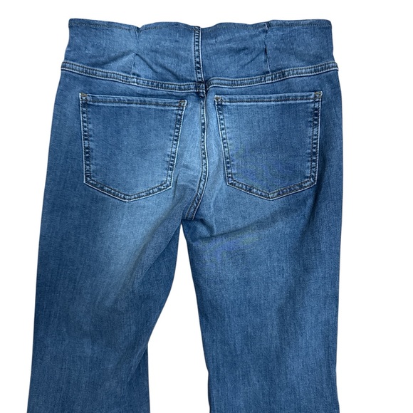 Free People Penny Pull-On Flare Jeans - Picture 6 of 9